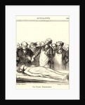 La leçon d'anatomie, 1869 by Honoré Daumier