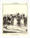 La leçon d'anatomie, 1869 by Honoré Daumier