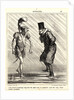 Vous trouvez le printemps trop froid.., 1867 by Honoré Daumier