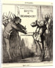 Aprés vous!.., 1868 by Honoré Daumier