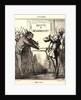Aprés vous!.., 1868 by Honoré Daumier