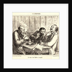 Le coin des Poètes ravagés, 1864 by Honoré Daumier