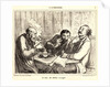 Le coin des Poètes ravagés, 1864 by Honoré Daumier