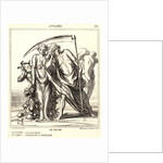 En faction: L'automne—et le mot d'ordre, 1867 by Honoré Daumier