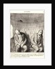 Faisons semblant de dormir.., 1868 by Honoré Daumier