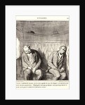 Faisons semblant de dormir.., 1868 by Honoré Daumier