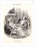 Six Mois de Mariage, 1839 by Honoré Daumier