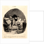 Allons, haut! y sommes-nous?.., 1843 by Honoré Daumier