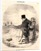 Une terrible rencontre, 1845 by Honoré Daumier