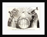Frappez, frappez, la bonde! Les idées ferment: elles feront explosion tôt ou tard!, 1834 by Honoré Daumier