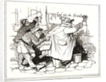 Le gras et gros Constitutionnel victimé par la génération en fleur, 1834 by Honoré Daumier
