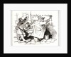 Le gras et gros Constitutionnel victimé par la génération en fleur, 1834 by Honoré Daumier
