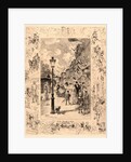 National Holiday on the Boulevard Clichy (La Fête Nationale au Boulevard Clichy), 1878 by Félix Hilaire Buhot