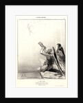 La chûte d'Icare, 1842 by Honoré Daumier