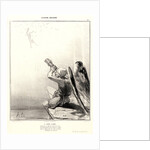 La chûte d'Icare, 1842 by Honoré Daumier