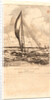 Swift-Sailing Proa, Mulgrave Archipelago, Oceania (Prô-Volant des Îles Mulgraves: Océanie), 1866 by Charles Meryon