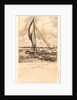 Swift-Sailing Proa, Mulgrave Archipelago, Oceania (Prô-Volant des Îles Mulgraves: Océanie), 1866 by Charles Meryon