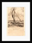 Swift-Sailing Proa, Mulgrave Archipelago, Oceania (Prô-Volant des Îles Mulgraves: Océanie), 1866 by Charles Meryon