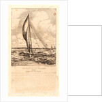 Swift-Sailing Proa, Mulgrave Archipelago, Oceania (Prô-Volant des Îles Mulgraves: Océanie), 1866 by Charles Meryon