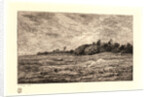 Le Pré des Graves à Villerville (Calvados), 1875 by Charles François Daubigny