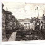 Bain-froid Chevier, 1864 by Charles Meryon