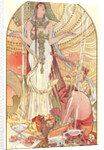 Incantation (Salammbo), ca. 1897 by Alphonse Mucha