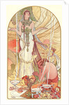 Incantation (Salammbo), ca. 1897 by Alphonse Mucha