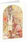 Incantation (Salammbo), ca. 1897 by Alphonse Mucha