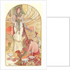 Incantation (Salammbo), ca. 1897 by Alphonse Mucha