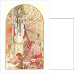 Incantation (Salammbo), ca. 1897 by Alphonse Mucha