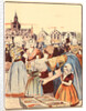 Un Marché En Zélande, 1898 by Fernand Piet