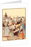 Un Marché En Zélande, 1898 by Fernand Piet