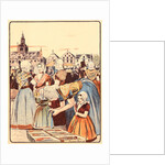 Un Marché En Zélande, 1898 by Fernand Piet