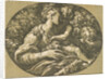 Holy Family in an Oval (The Virgin and Child with the Infant St. John), ca. 1527-1531 by Antonio da Trento