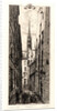 La Rue des Chantres, Paris, 1862 by Charles Meryon