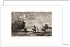 Moonlight at Valmondois (Clair de lune a Valmondois), 1877 by Charles François Daubigny