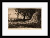 Near Menton (Aux Environs de Menton, Alpes Maritimes), 1879 by Adolphe Appian