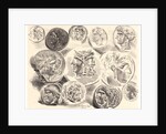 Twelve Antique Medals (Douze Médailles Antiques), 1825 by Eugène Delacroix
