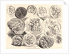 Twelve Antique Medals (Douze Médailles Antiques), 1825 by Eugène Delacroix