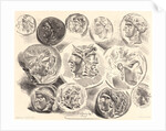 Twelve Antique Medals (Douze Médailles Antiques), 1825 by Eugène Delacroix