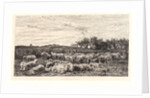 The Sheepfold, Morning (La Grand Parc à Moutons, le Matin), ca. 1860 by Charles François Daubigny