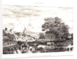 View in Normandy (Vue prise en Normandie), 1835 by Jules Dupré