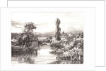 View in Alençon (Vue prise à Alençon (Dep. de l'Orne)), 1839 by Jules Dupré