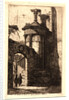 Entrée du Couvent des Capucins Français à Athèns, 1854 by Charles Meryon