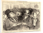 Ce monsieur Courbet, fait des figures beaucoup trop vulgaires.., 1855 by Honoré Daumier