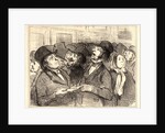 Ce monsieur Courbet, fait des figures beaucoup trop vulgaires.., 1855 by Honoré Daumier