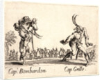 Cap. Bonbardon and Cap. Grillo, 1622 and later by Jacques Callot