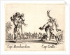 Cap. Bonbardon and Cap. Grillo, 1622 and later by Jacques Callot