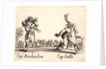 Cap. Bonbardon and Cap. Grillo, 1622 and later by Jacques Callot