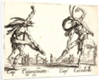 Cap. Espangarata and Cap. Cocodrillo, 1622 and later by Jacques Callot